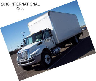 2016 INTERNATIONAL 4300