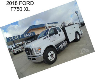 2018 FORD F750 XL