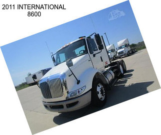 2011 INTERNATIONAL 8600