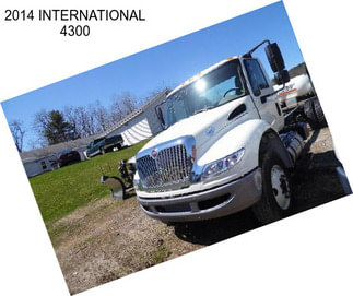 2014 INTERNATIONAL 4300