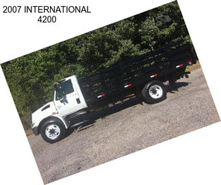 2007 INTERNATIONAL 4200