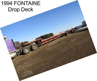 1994 FONTAINE Drop Deck