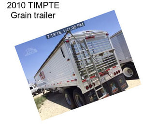 2010 TIMPTE Grain trailer