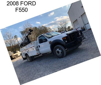 2008 FORD F550