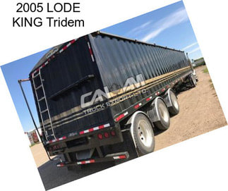 2005 LODE KING Tridem