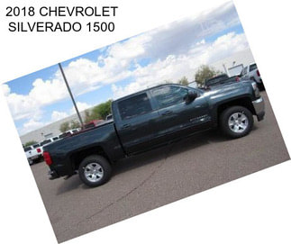 2018 CHEVROLET SILVERADO 1500