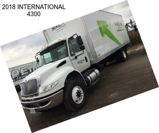 2018 INTERNATIONAL 4300