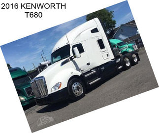 2016 KENWORTH T680