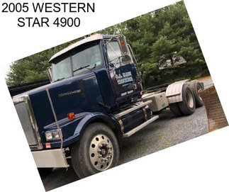 2005 WESTERN STAR 4900