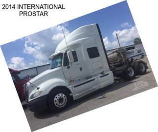 2014 INTERNATIONAL PROSTAR