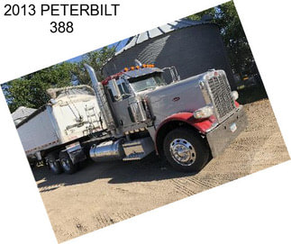 2013 PETERBILT 388