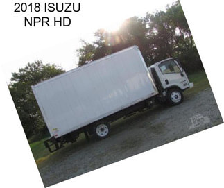 2018 ISUZU NPR HD