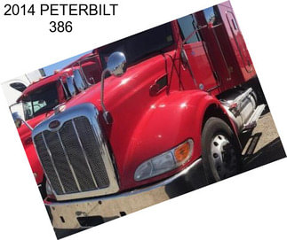 2014 PETERBILT 386