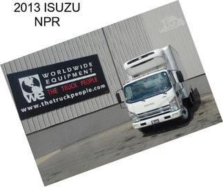 2013 ISUZU NPR