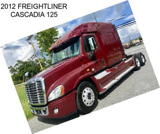 2012 FREIGHTLINER CASCADIA 125