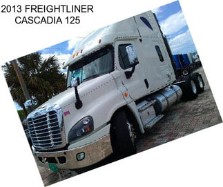 2013 FREIGHTLINER CASCADIA 125