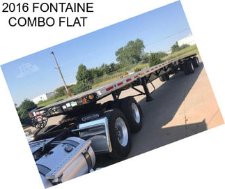 2016 FONTAINE COMBO FLAT