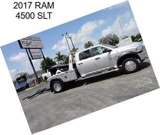 2017 RAM 4500 SLT