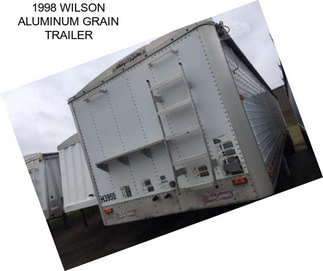 1998 WILSON ALUMINUM GRAIN TRAILER
