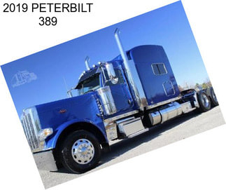 2019 PETERBILT 389