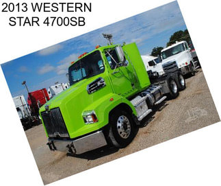 2013 WESTERN STAR 4700SB