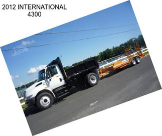 2012 INTERNATIONAL 4300