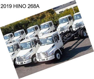 2019 HINO 268A