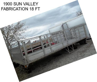 1900 SUN VALLEY FABRICATION 18 FT