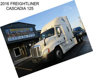 2016 FREIGHTLINER CASCADIA 125