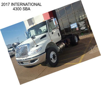 2017 INTERNATIONAL 4300 SBA