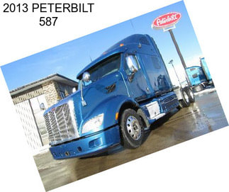 2013 PETERBILT 587