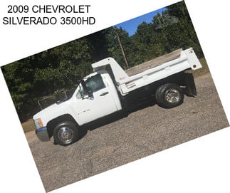 2009 CHEVROLET SILVERADO 3500HD