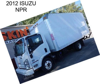 2012 ISUZU NPR