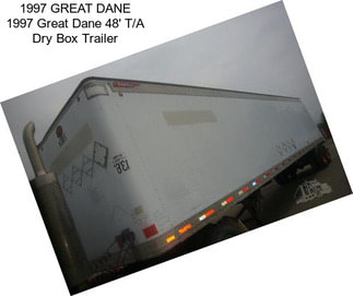 1997 GREAT DANE 1997 Great Dane 48\' T/A Dry Box Trailer