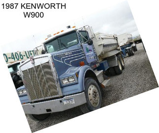 1987 KENWORTH W900