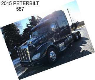 2015 PETERBILT 587