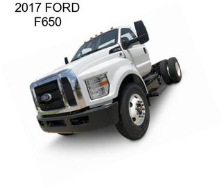 2017 FORD F650