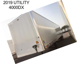 2019 UTILITY 4000DX