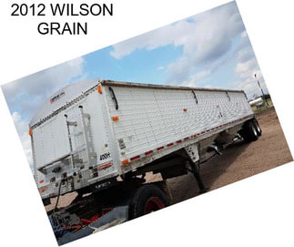 2012 WILSON GRAIN