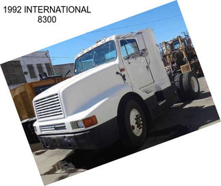 1992 INTERNATIONAL 8300