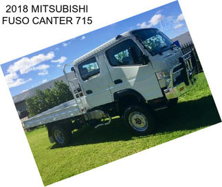 2018 MITSUBISHI FUSO CANTER 715