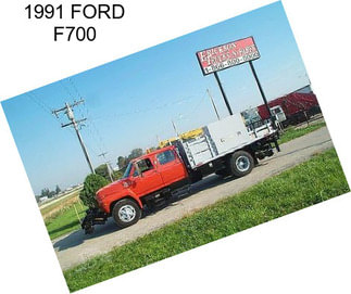 1991 FORD F700