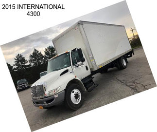 2015 INTERNATIONAL 4300