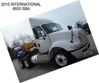 2015 INTERNATIONAL 8600 SBA