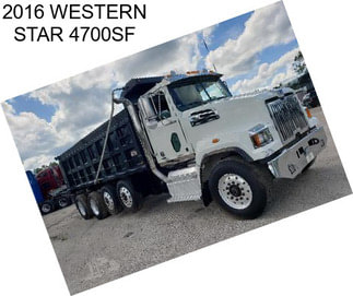 2016 WESTERN STAR 4700SF