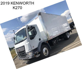 2019 KENWORTH K270