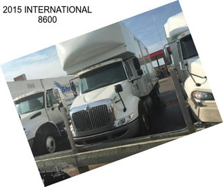 2015 INTERNATIONAL 8600