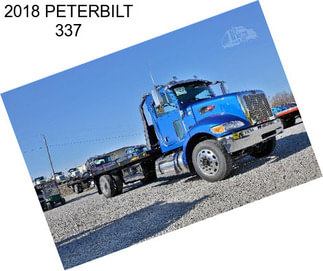 2018 PETERBILT 337