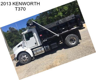 2013 KENWORTH T370