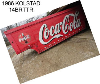 1986 KOLSTAD 14BRTTR